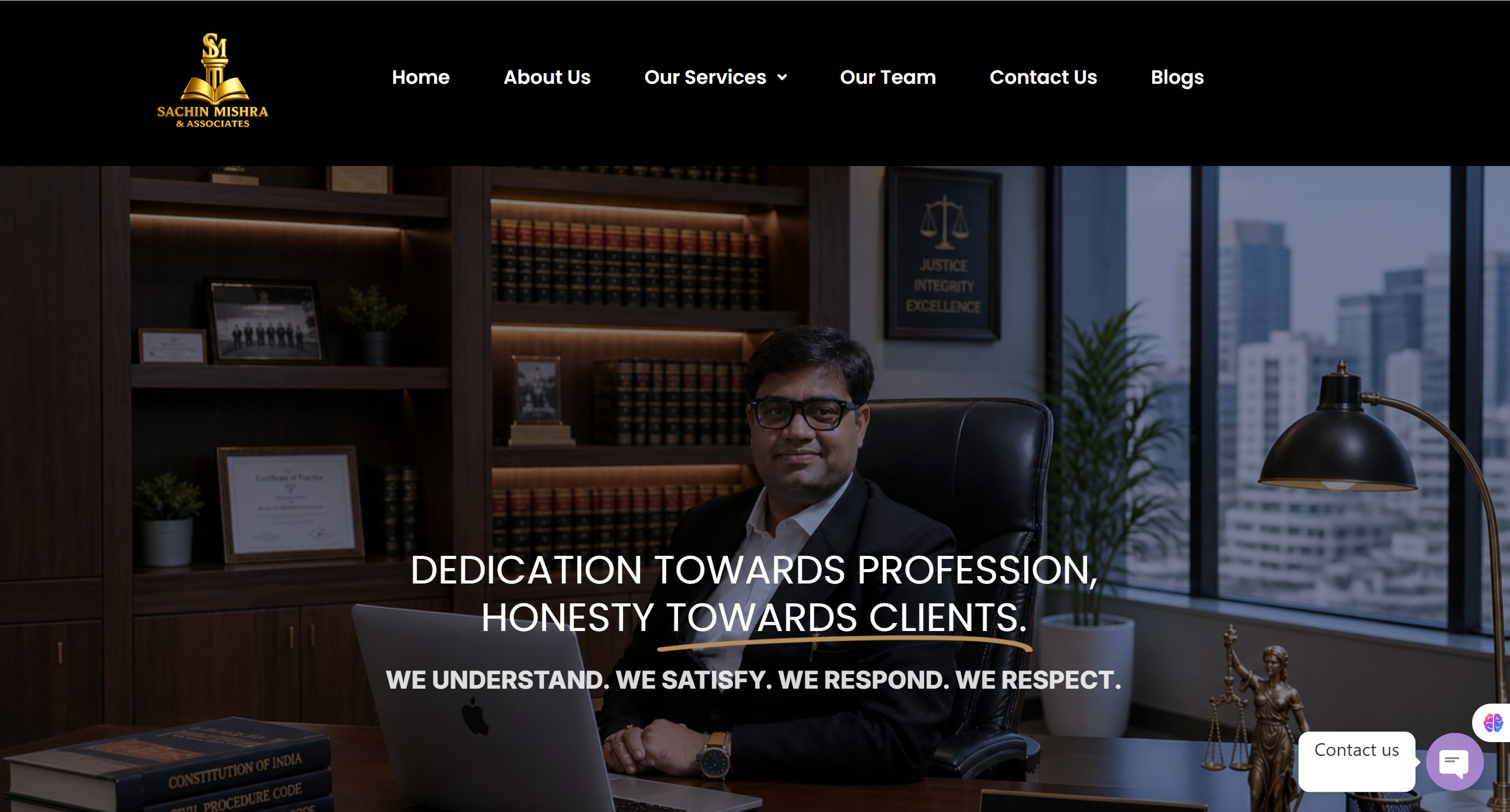 Sachin Mishra & Associates Website